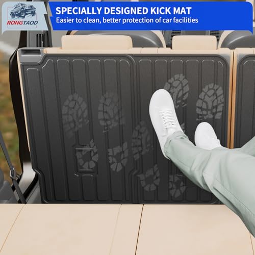 Trunk Mat+2nd&3rd Row Backrest Mats for 2018