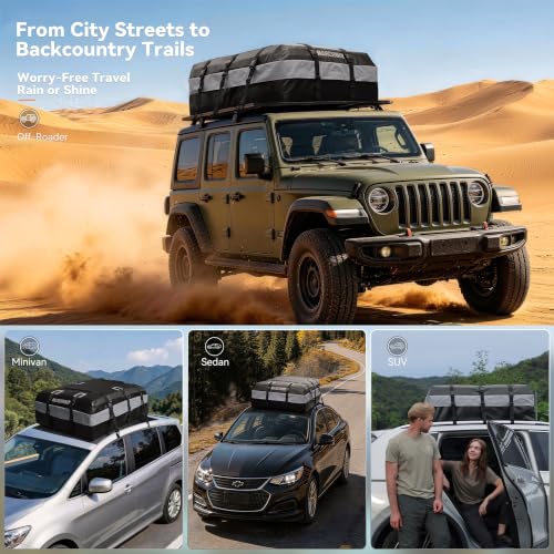 Waterproof Car Roof Luggage Bag