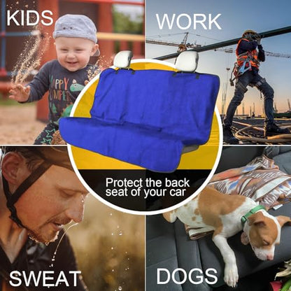 Back Seat Cover for Car Trucks Van SUV Jeep