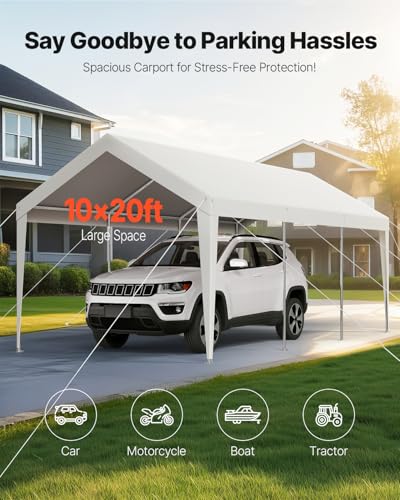 Carport 10 x 20 FT Outdoor Car Canopy