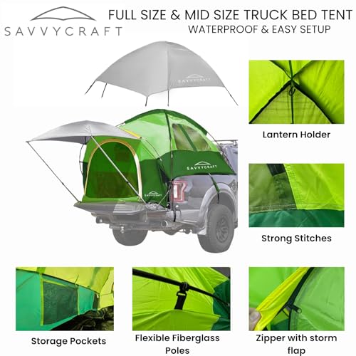 Full Size Truck Bed Tent 5.5'