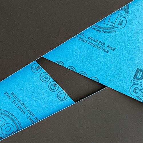Premium 1200 Grit Wet or Dry Sandpaper Sheets (25 Count)