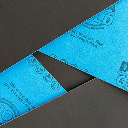 Premium 1200 Grit Wet or Dry Sandpaper Sheets (25 Count)