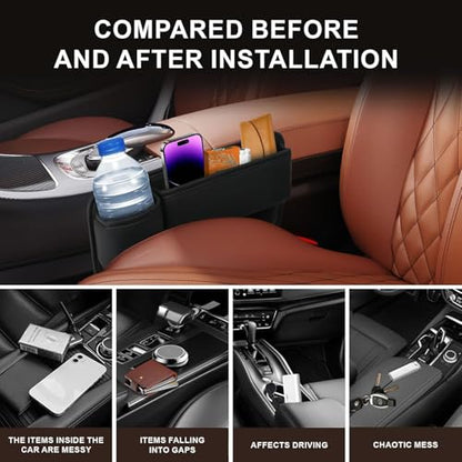 Car Seat Gap Filler Organizer for Tesla Model S 2016