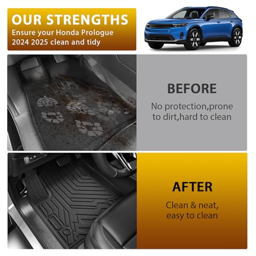 Floor Mats for Honda Prologue & Chevrolet Blazer EV 2024 2025 2026