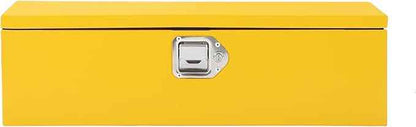 OUTLANE 30x13 Inch Truck Bed Tool Box, Heavy Duty Steel Lockable Storage Chest with Keys & Side Handle, Weatherproof Organizer Box for Pickup Trucks, RV, Trailer