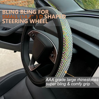Bling Comfy Steering Wheel Cover for Tesla Model Y