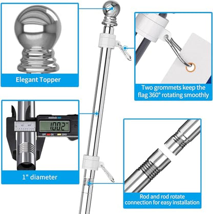 Flag Pole Upgraded Bracket (2 Count)