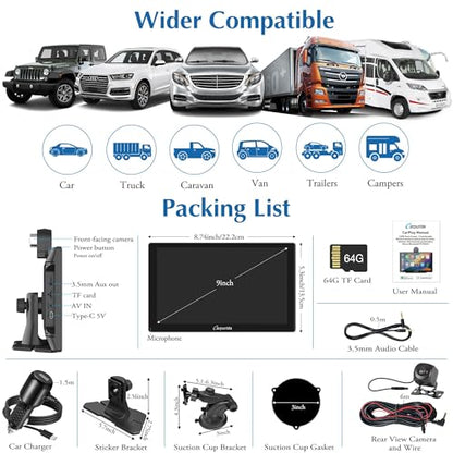 W905 Wireless Carplay & Android Auto