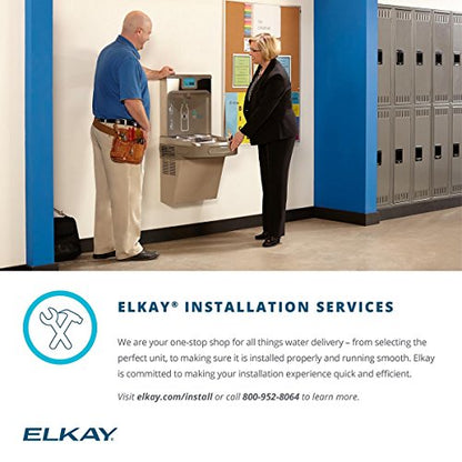 LZSG8S Cooler Wall Mount GreenSpec ADA Filtered 8 GPH Stainless