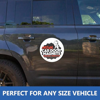 Custom Car Magnet Signs for Advertising and Promotion (2 Count)