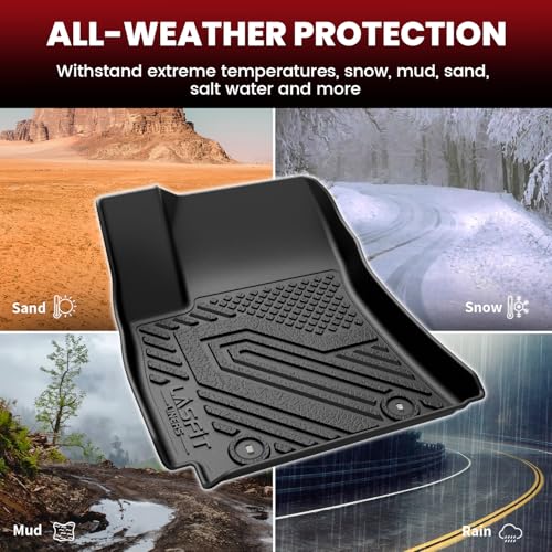 Floor Mats for Hyundai Kona 2026 2025 2024 (4 Count)