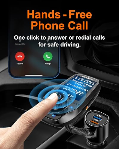 Upgraded Bluetooth FM Transmitter for Car