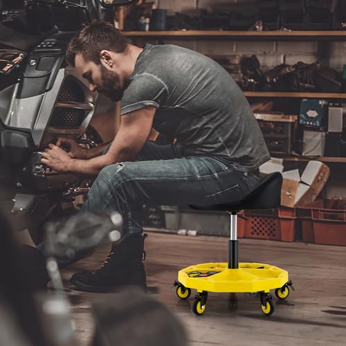 Rolling Garage Stool