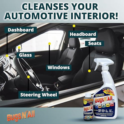 Bugs N’ All Multipurpose Car Cleaner & Degreaser (4 Fl Oz)