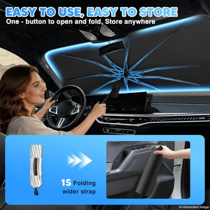 Windshield Sun Shade Umbrella for 【2015