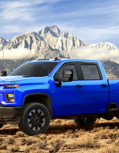 in Channel Window Rain Guards for Chevy Silverado (4 Count)