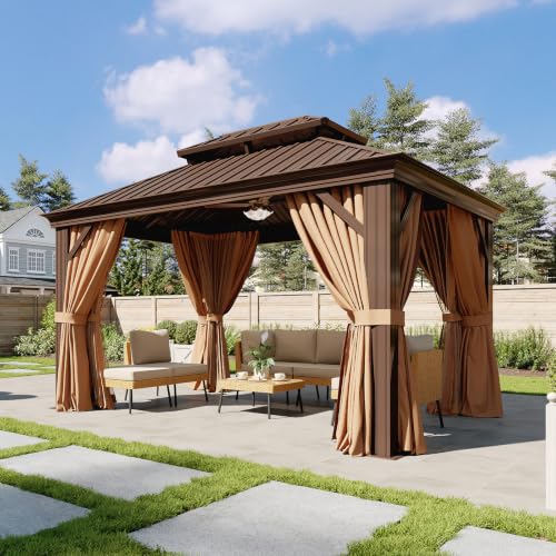 10' X 12' Hardtop Gazebo with Drainage