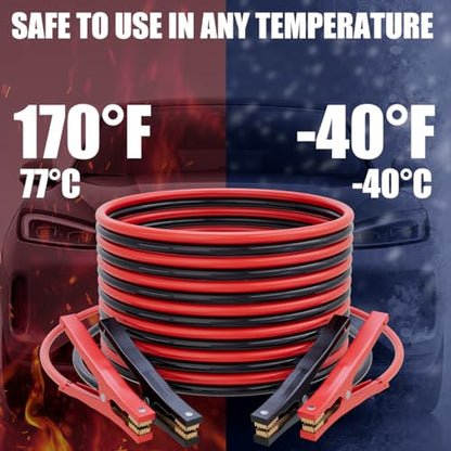 Heavy Duty Jumper Cables for Car Battery