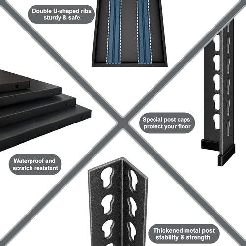 40" W Garage Shelving Heavy Duty