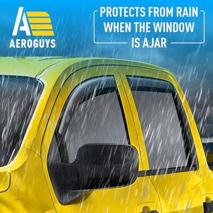 Extra Durable Window Deflectors in (4 Count)