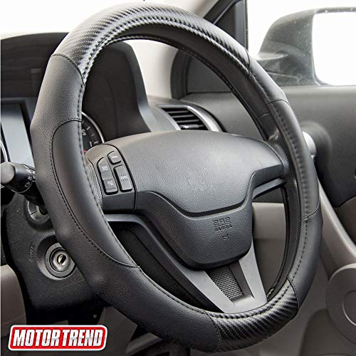 GripDrive Carbon Fiber Steering Wheel Cover
