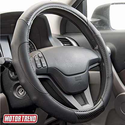 GripDrive Carbon Fiber Steering Wheel Cover