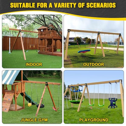 90° A Frame Middle Swing Set Brackets