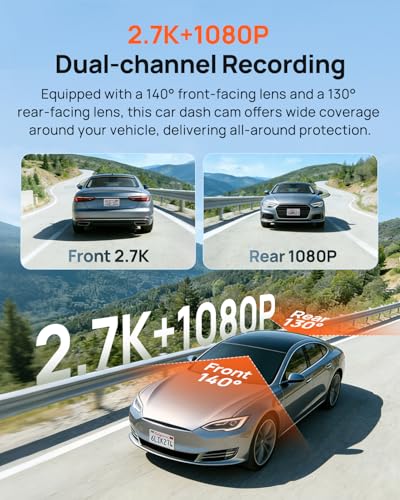 Dash Cam Front and Rear A510