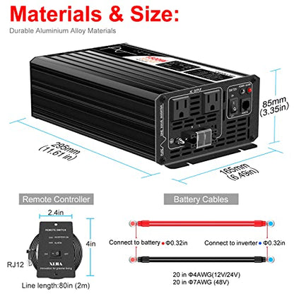 1500W Power Inverter