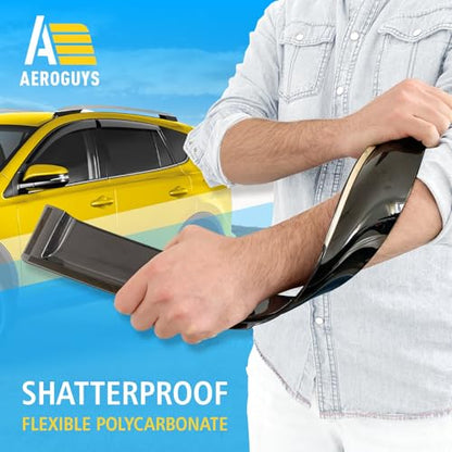 Extra Durable Window Deflectors Tape (4 Count)
