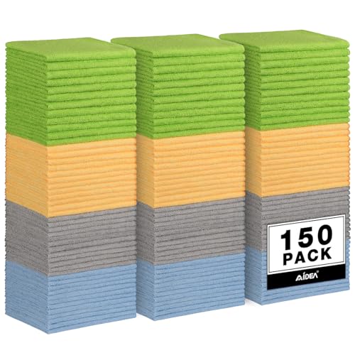 Microfiber Cleaning Cloth 150 Pack (150 Count)