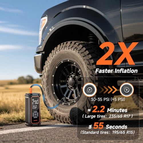 Tire Inflator Portable Air Compressor