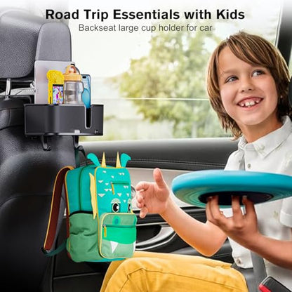 Car Headrest Cup Holder for Back Seat Organizer for Multi
