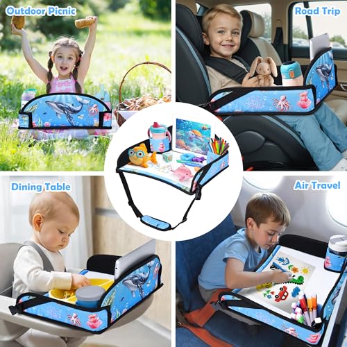 Toddler Car Seat Travel Tray FOR Road Trip Activities