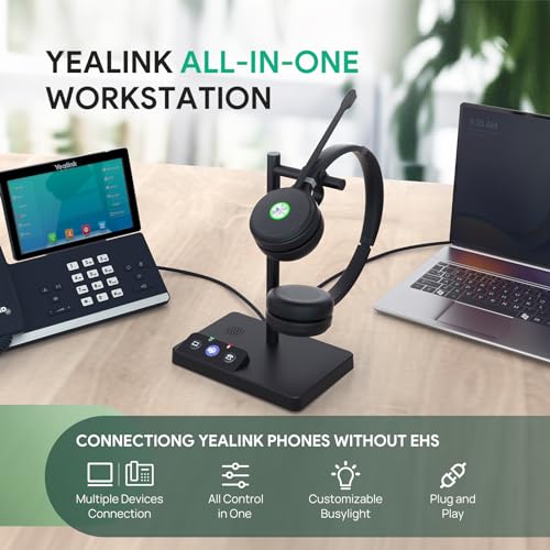 WH62 Mono Wireless DECT Headset for IP Phone & PC