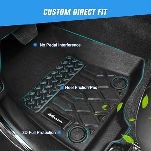 Floor Mats for Tesla Model Y 7 Seat 2020 2021 2022 2023 2024 2025