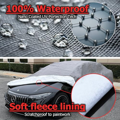 All Weather Waterproof car Cover Good for rain Snow uv Protection dust Small Coupe 350Z Z4 Sky Crossfire SLK GR86 RX