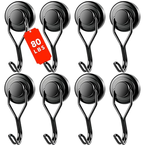 Magnetic Hooks (8 Count)