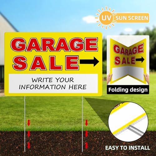 Garage Sale Sign (3 Count)