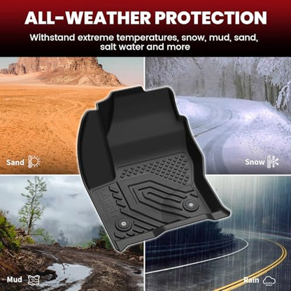 Floor Mats for Ford Escape 2019 2018 2017 (3 Count)