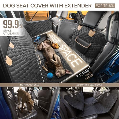 XL Truck Back Seat Extender for Dogs