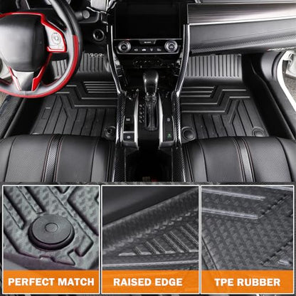 Floor Mats Truck Bed Liner for 2022 (5 Count)