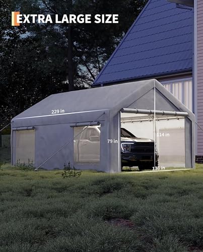 12x20 ft Portable Garage