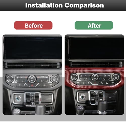 for JL Center Console Headlight Air Conditioning Control Panel & Co