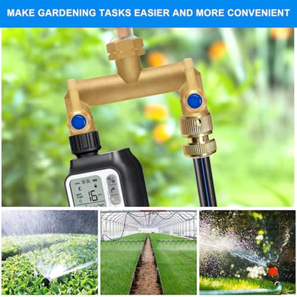 Brass Garden Hose Splitter