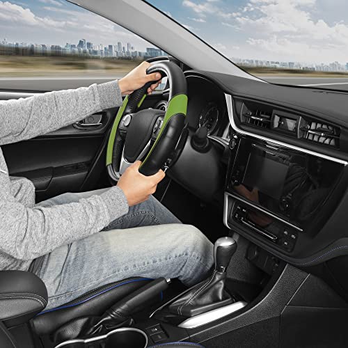 SportDrive Faux Leather Steering Wheel Cover