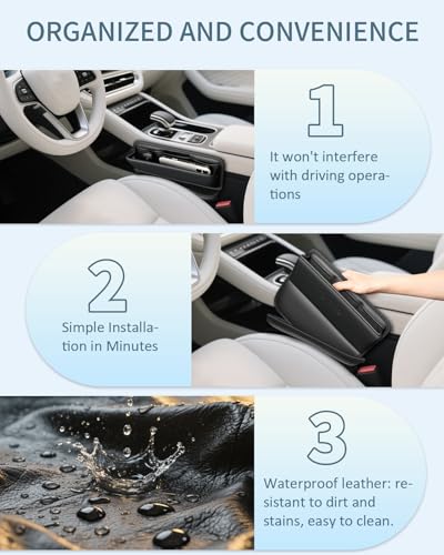 Car Seat Gap Filler Organizer (2 Count)