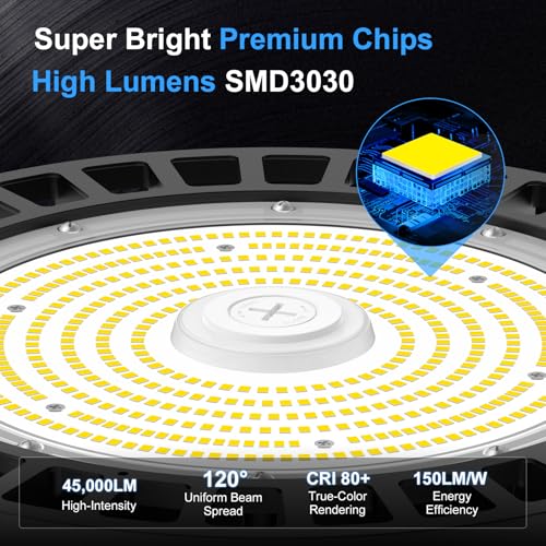 300W LED High Bay Light with Remote Control