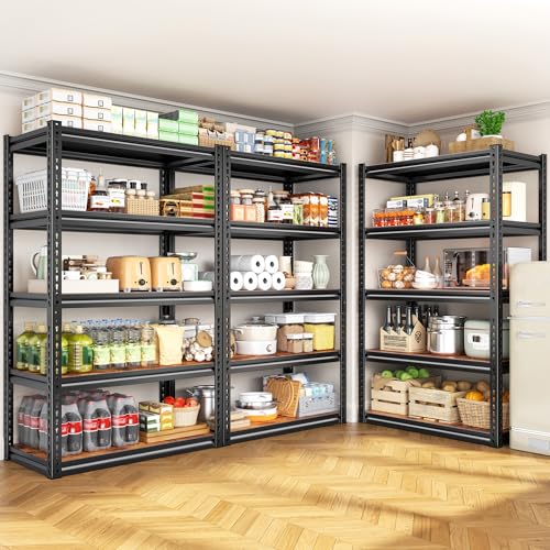 Storage Shelves Whith Thickened MDF Wood for Pantry Organizer